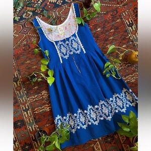 Embroidered Cotton Dirndl